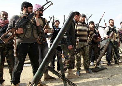 اشتباكات بين الجيش السورى وقوات داعش ارشيفية